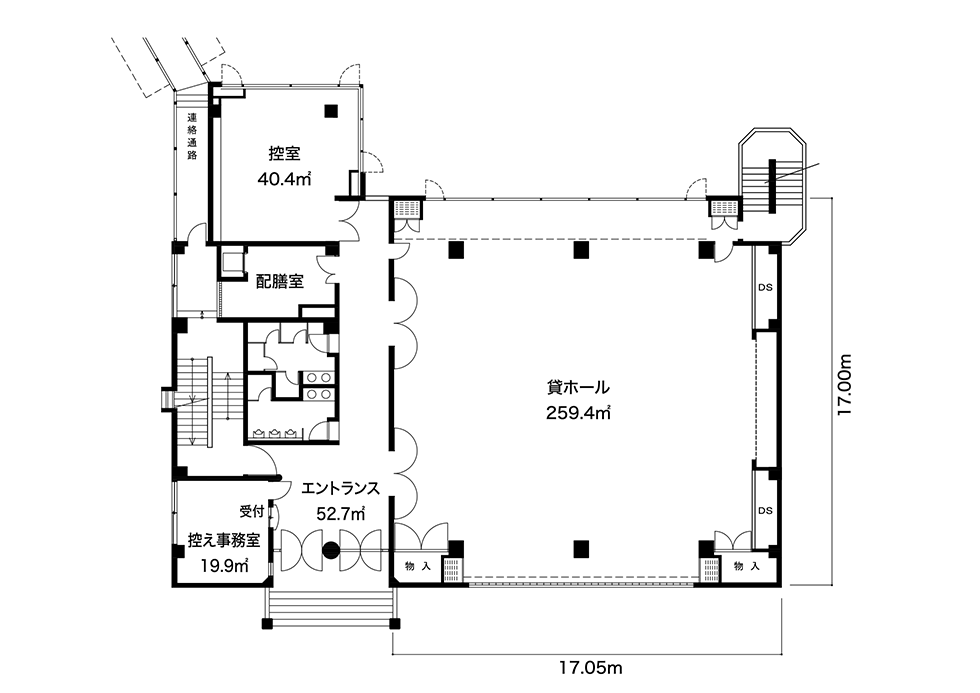 １階平面図